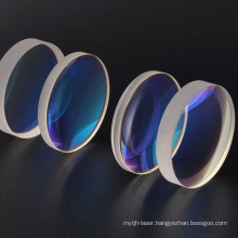 Imported Fused Silica low price D30 F75/F100/F125/F150/F200 fiber laser focusing lenses collimator lens focus lens